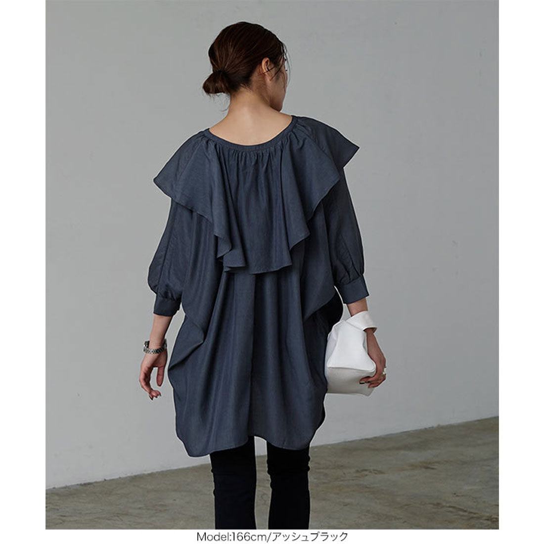 KOBE LETTUCE KOBE LETTUCE Big Color Loose Tunic Blouse [C6275]