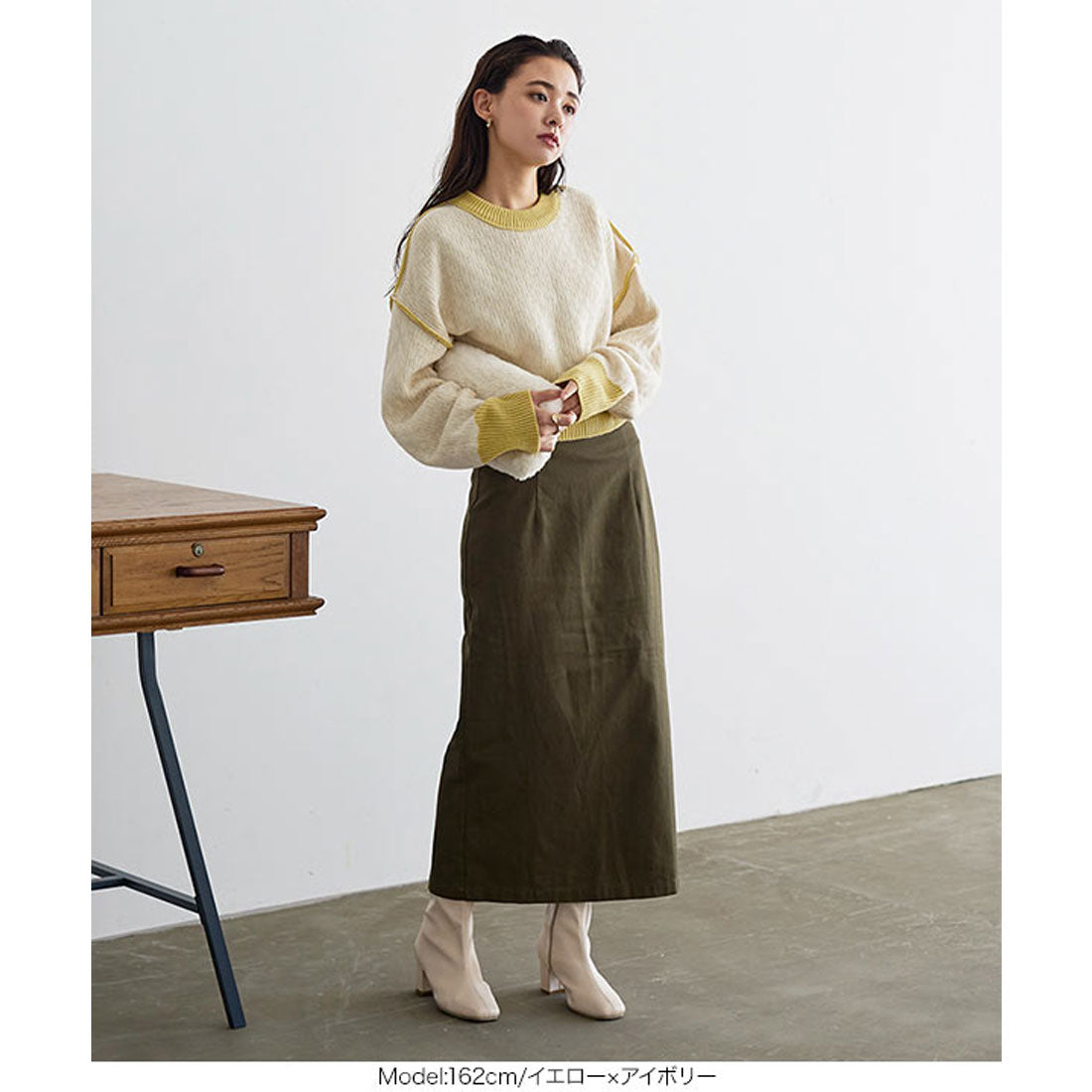 コウベレタス KOBE LETTUCE リバーシブルニットプルオーバー [C6208]