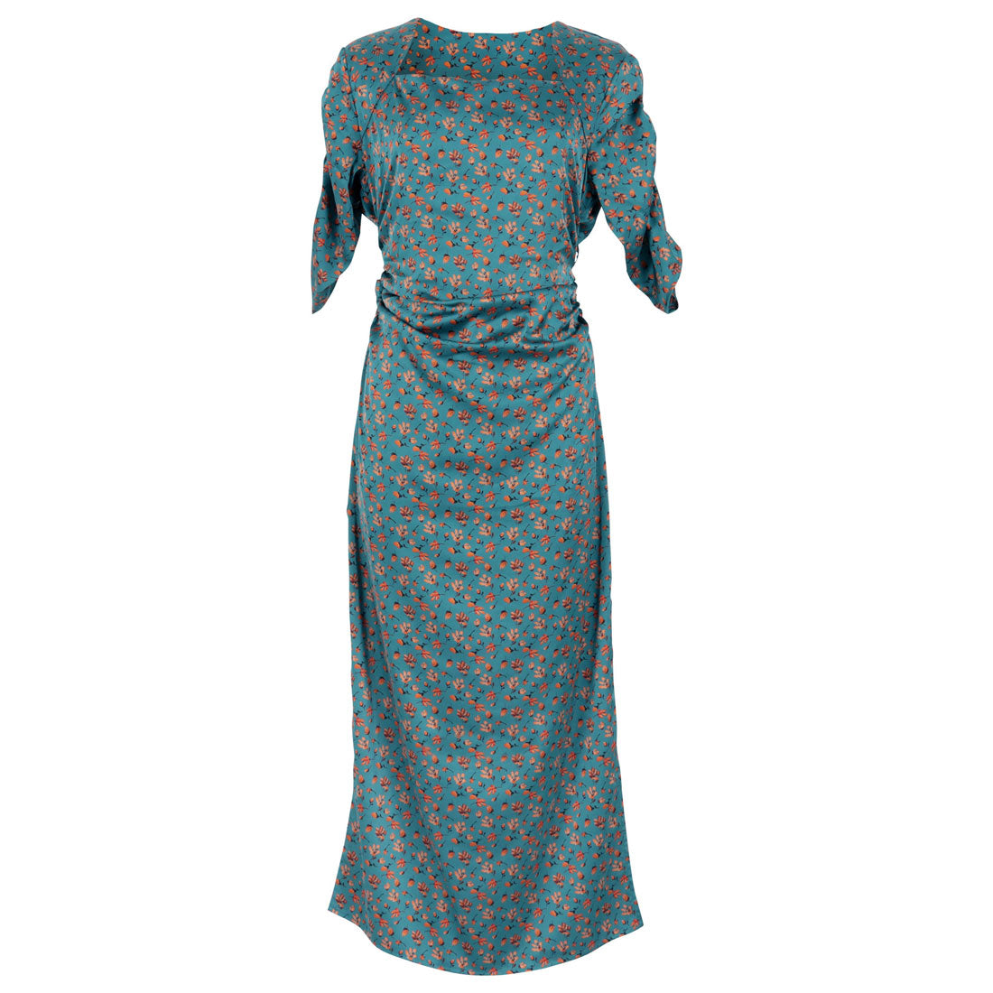 KOBE LETTUCE Optical Flower Dress for a slender look [E3283]