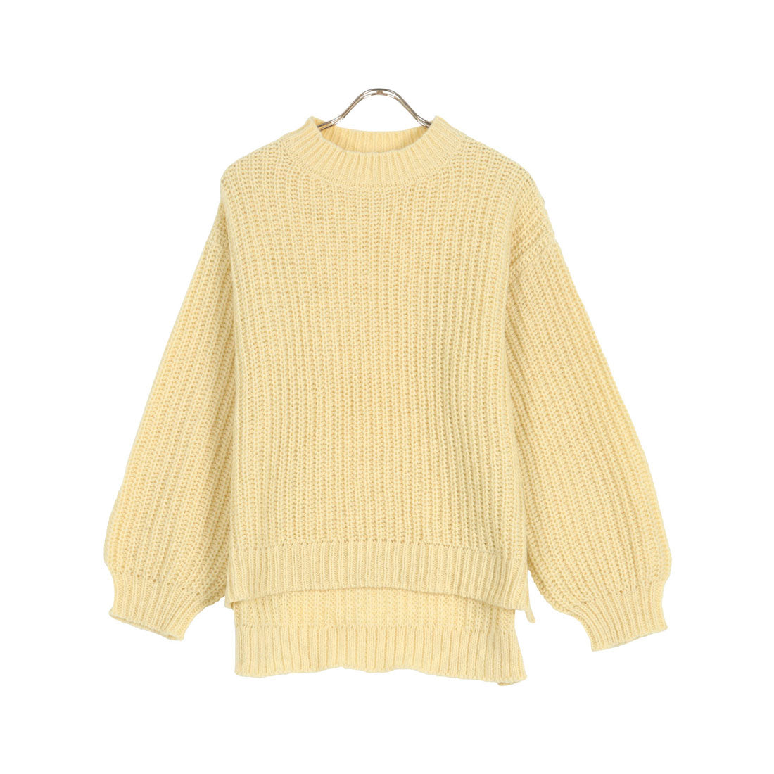 KOBE LETTUCE Brushed knit top [mock neck] [C6848]