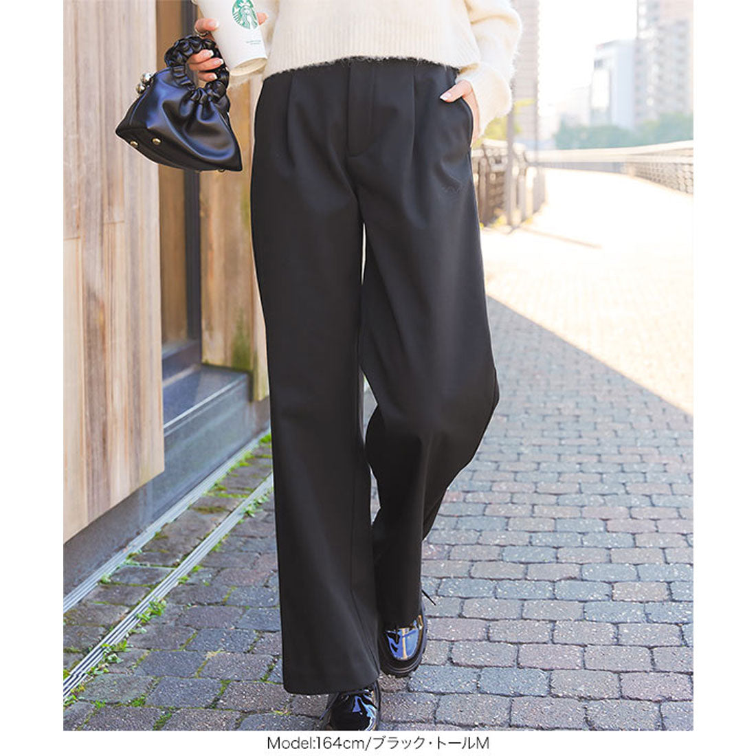 コウベレタス KOBE LETTUCE [ 裏起毛 ] 防風裏ファーストレートタックパンツ【プチ】 [M3987]