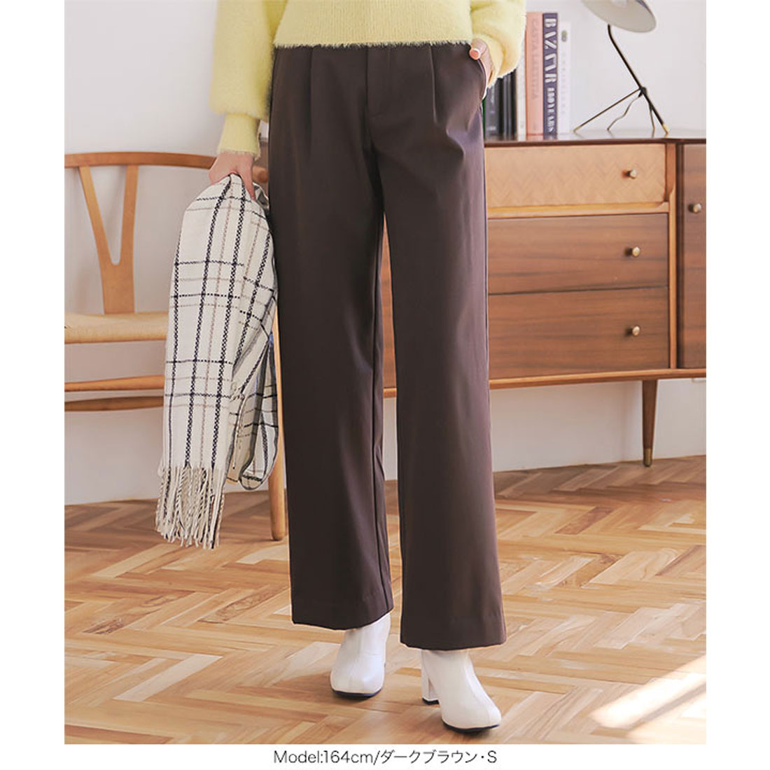 コウベレタス KOBE LETTUCE [ 裏起毛 ] 防風裏ファーストレートタックパンツ【プチ】 [M3987]