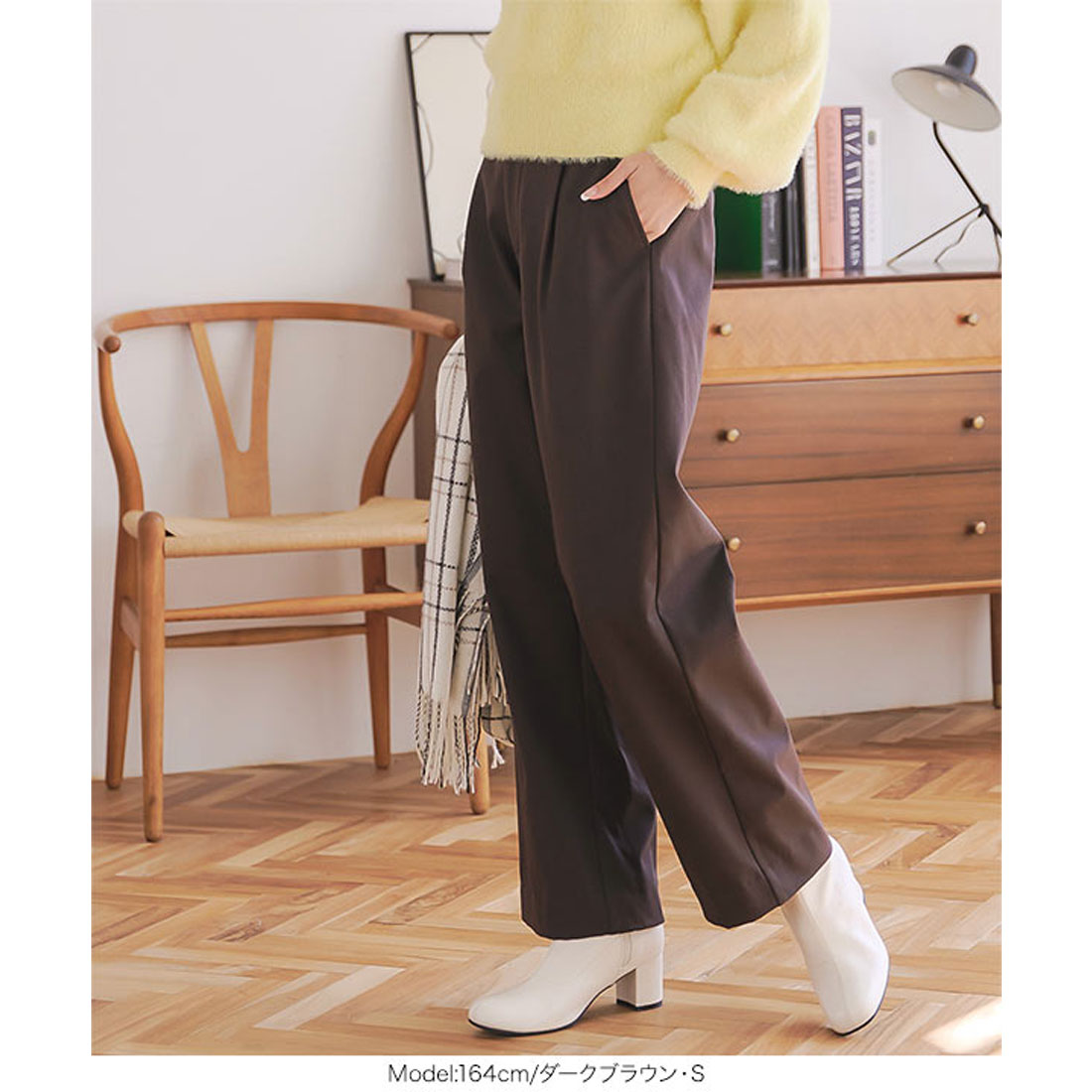 コウベレタス KOBE LETTUCE [ 裏起毛 ] 防風裏ファーストレートタックパンツ【プチ】 [M3987]