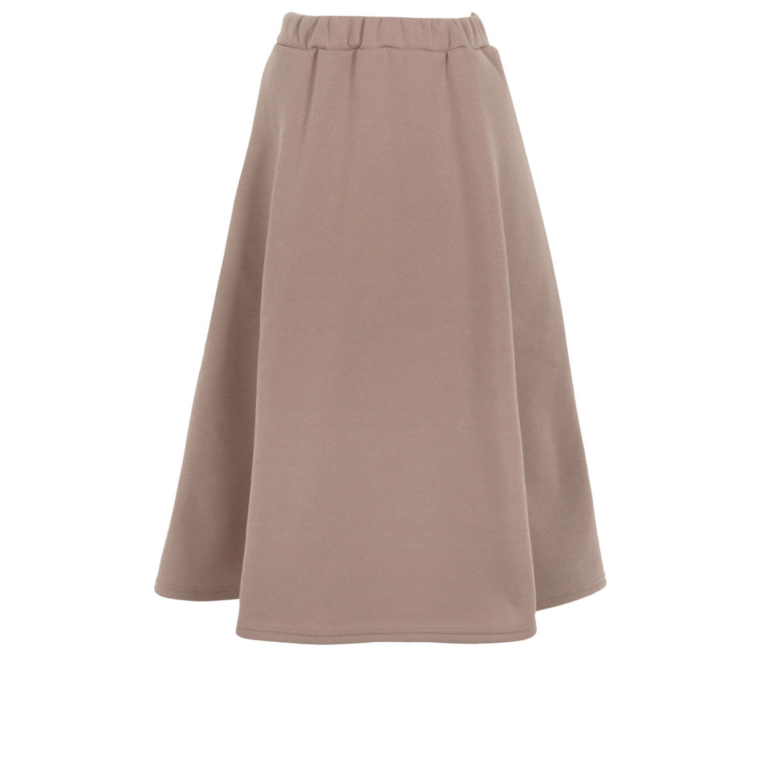 KOBE LETTUCE [Fleece lining] Flared skirt available in two lengths [Long] [M2678]