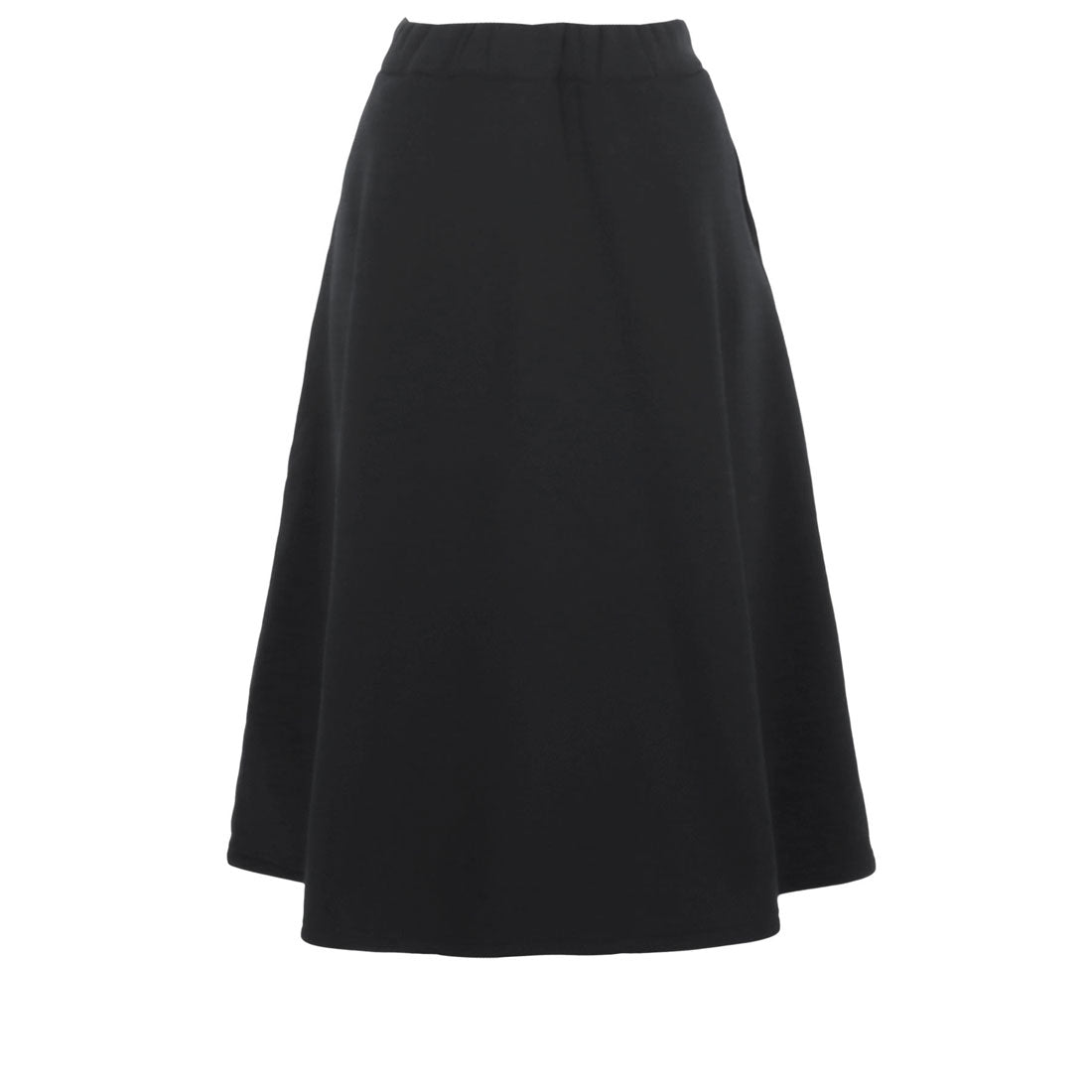 KOBE LETTUCE [Fleece lining] Flared skirt available in two lengths [Long] [M2678]