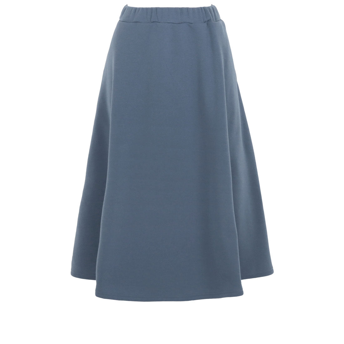 KOBE LETTUCE [Fleece lining] Flared skirt available in two lengths [Long] [M2678]
