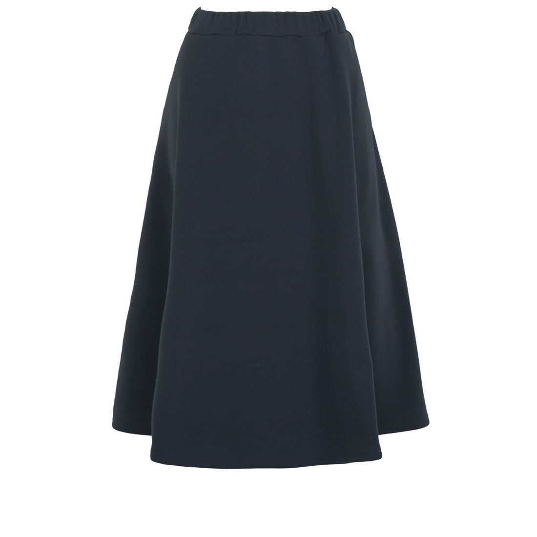 KOBE LETTUCE [Fleece lining] Flared skirt available in two lengths [Long] [M2678]