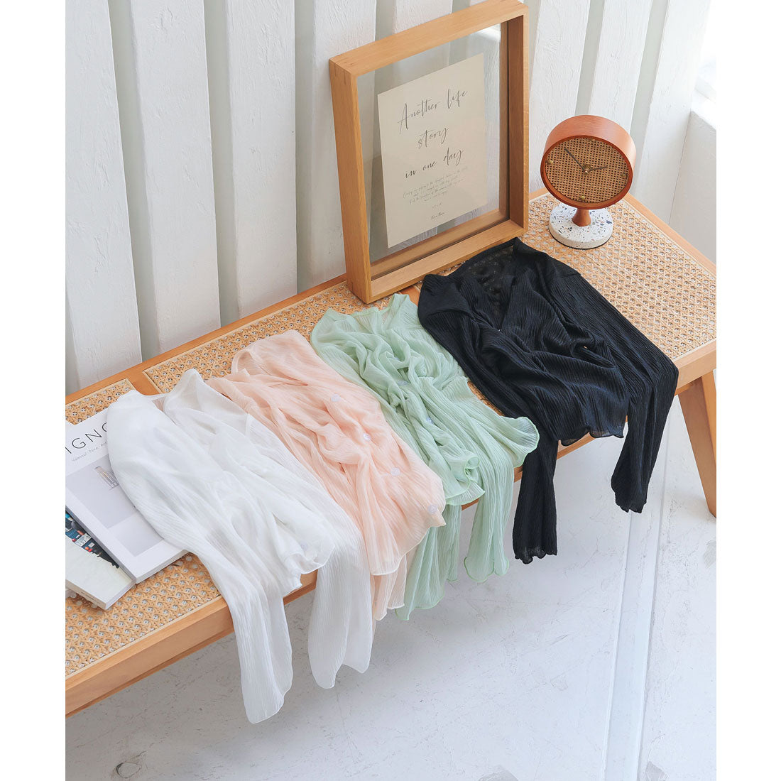 KOBE LETTUCE KOBE LETTUCE Sheer Cardigan [C7281]