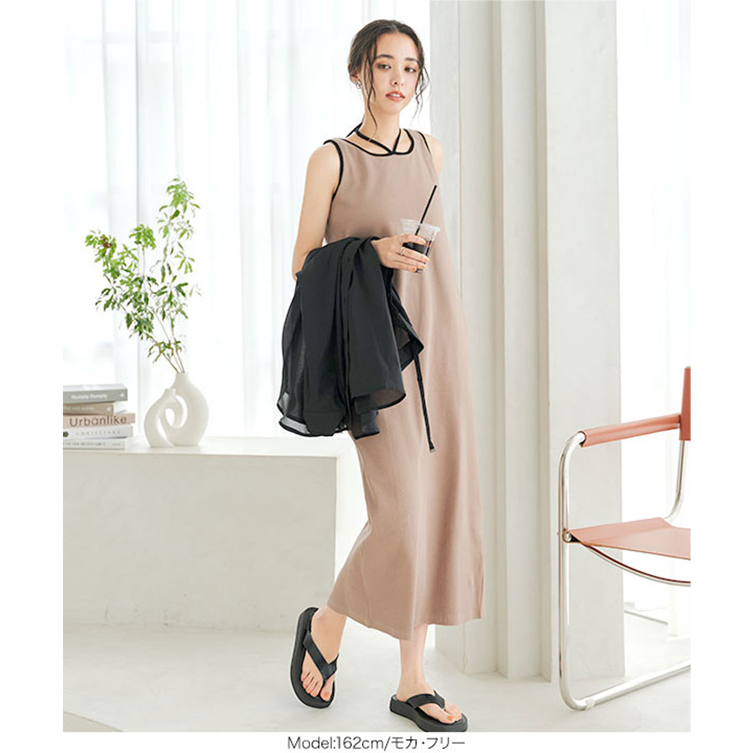 KOBE LETTUCE KOBE LETTUCE Chest Strap Bicolor Ribbed One-Piece [E3413]