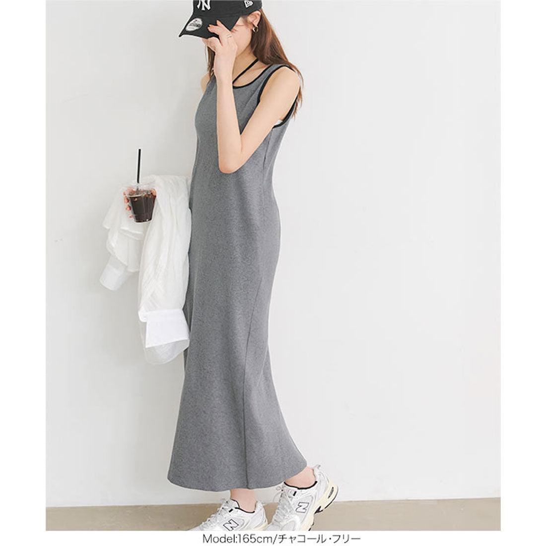 KOBE LETTUCE KOBE LETTUCE Chest Strap Bicolor Ribbed One-Piece [E3413]
