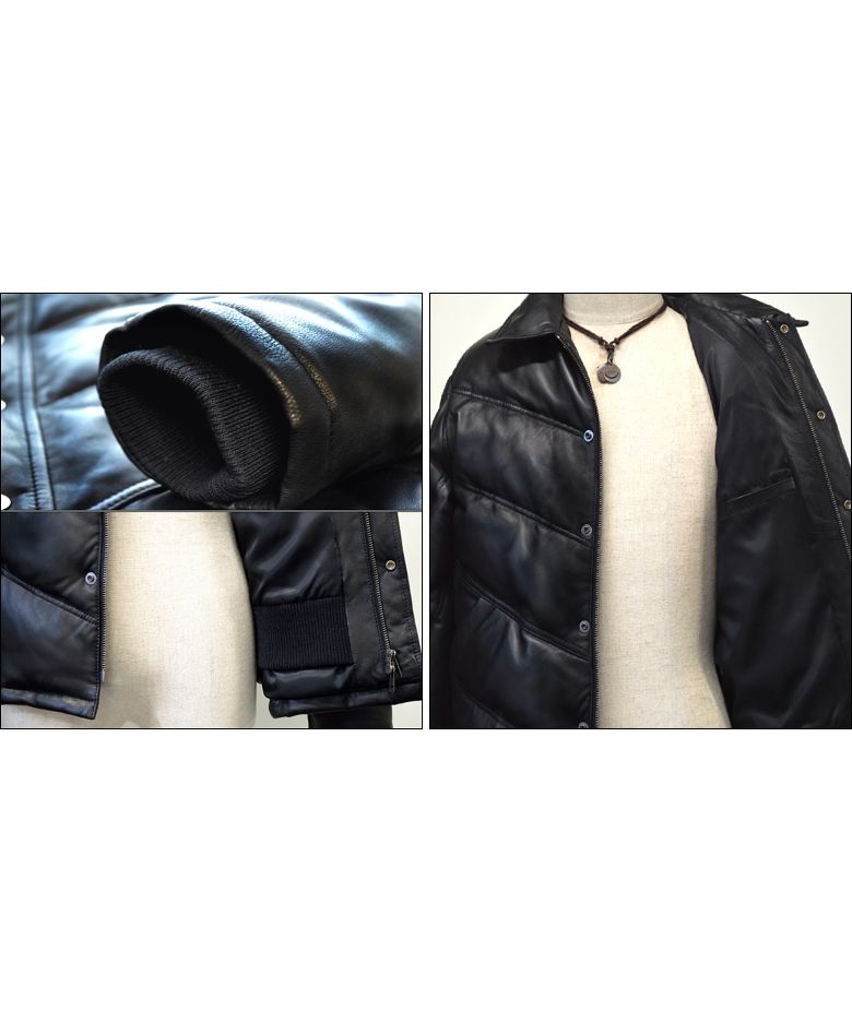 ジャケット・アウター  FLASH leather down jacket archive The Flash Jacket | Justin Grant Jacket