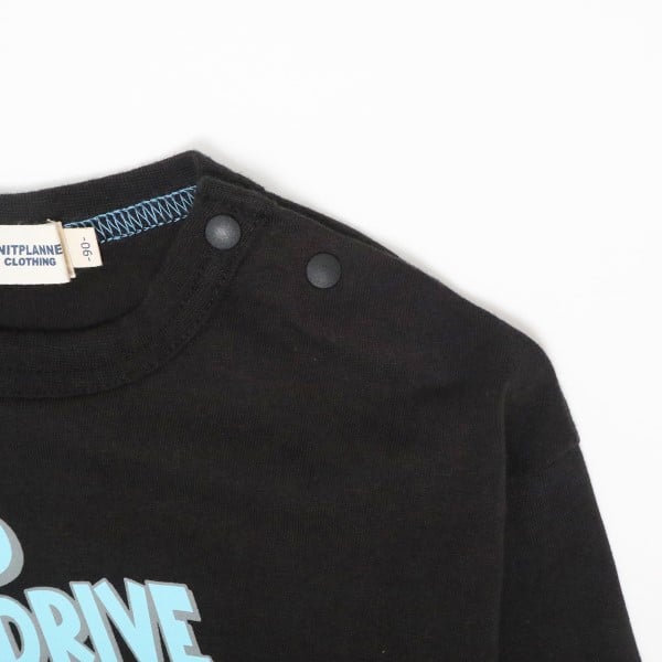 ケーピー KP KPBOY とらプリント長袖Tシャツ(80～90) （白） 白