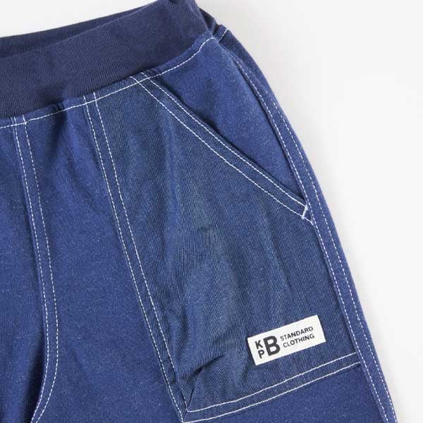 ケーピー KP デニムライクなハーフパンツ(100～130) （ブルー） ブルー