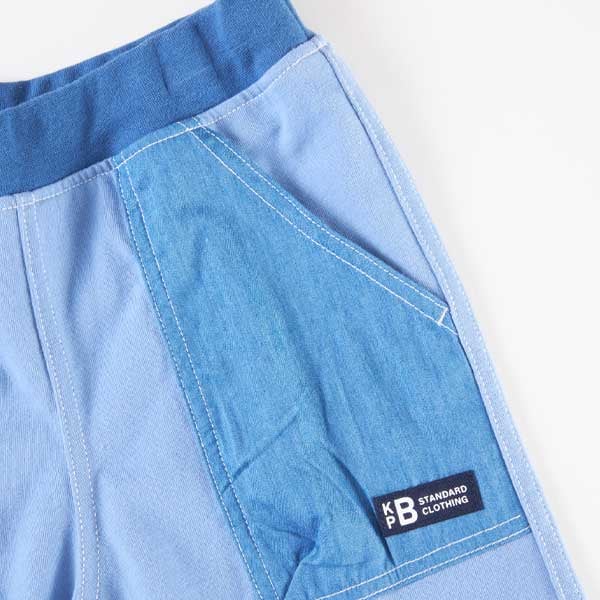 ケーピー KP デニムライクなハーフパンツ(100～130) （ブルー） ブルー