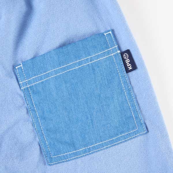 ケーピー KP デニムライクなハーフパンツ(100～130) （ブルー） ブルー