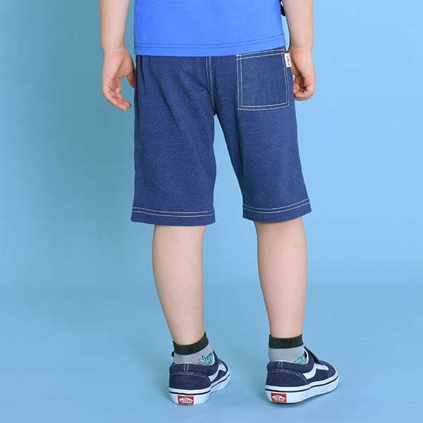 ケーピー KP デニムライクなハーフパンツ(100～130) （ブルー） ブルー