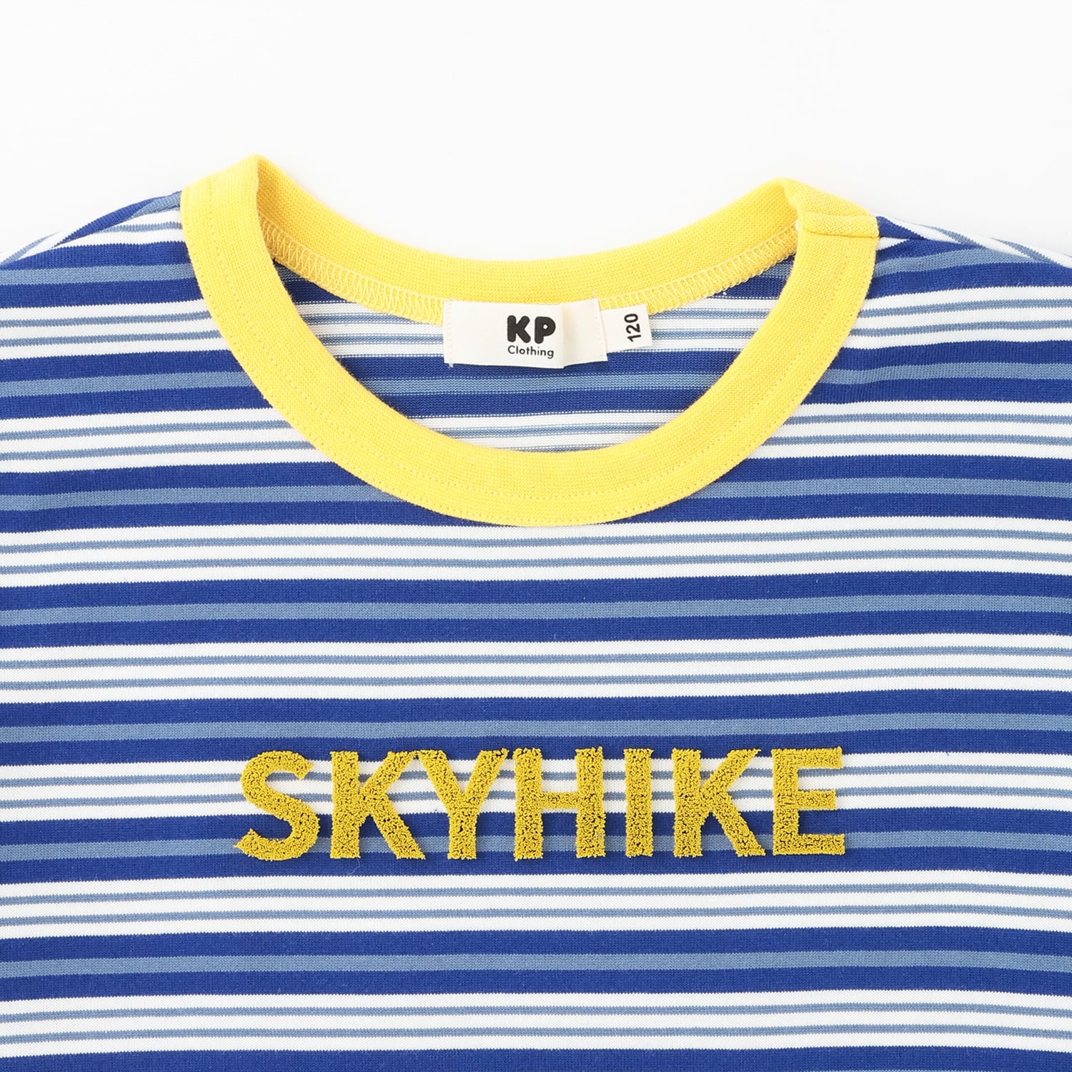 ケーピー KP マルチボーダー半袖Tシャツ （紺） 紺