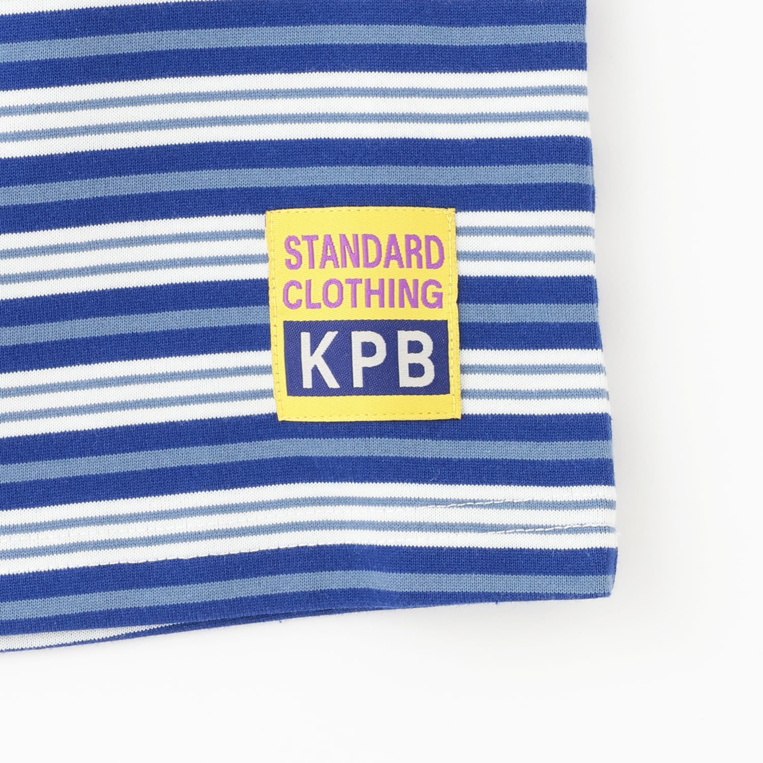 ケーピー KP マルチボーダー半袖Tシャツ （紺） 紺