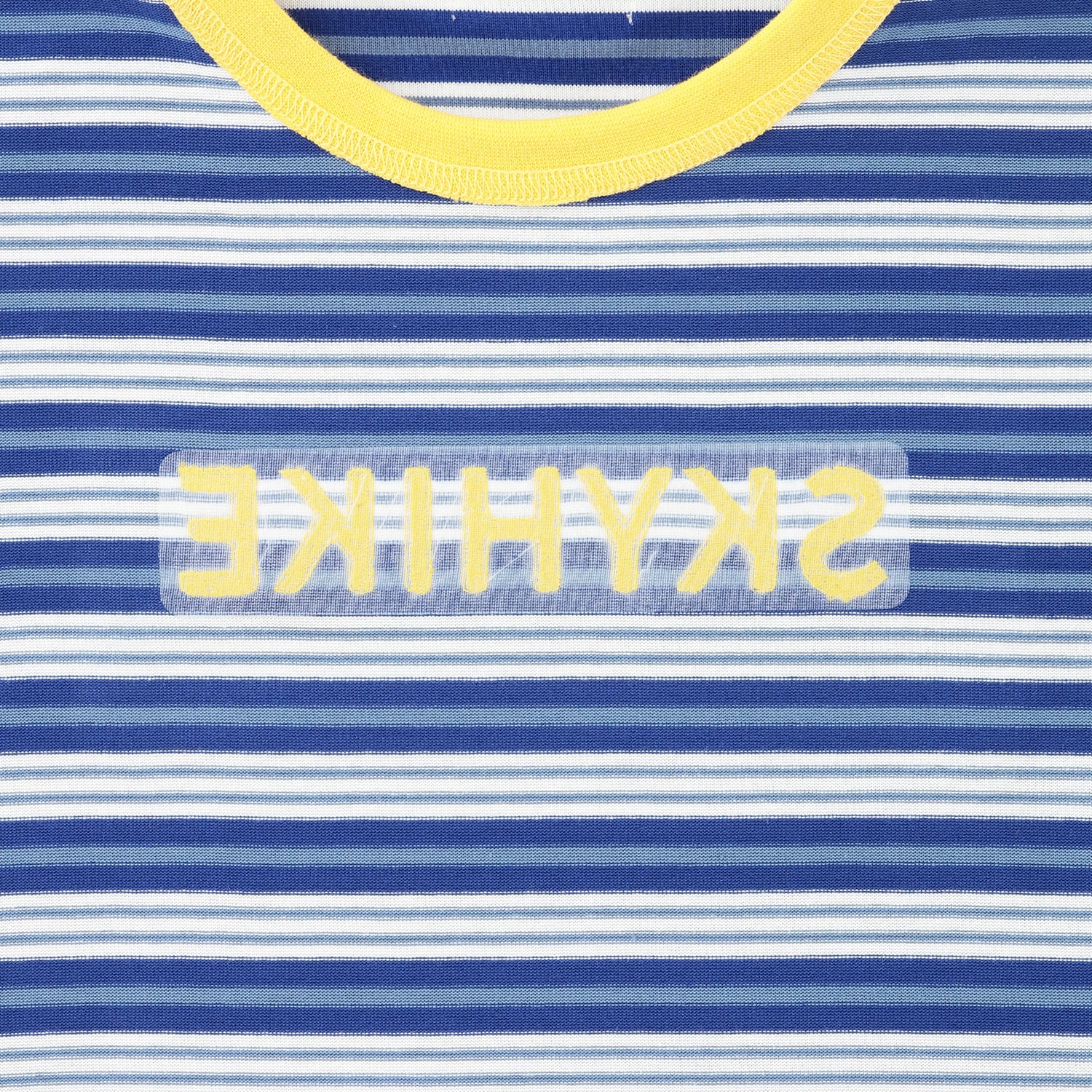 ケーピー KP マルチボーダー半袖Tシャツ （紺） 紺