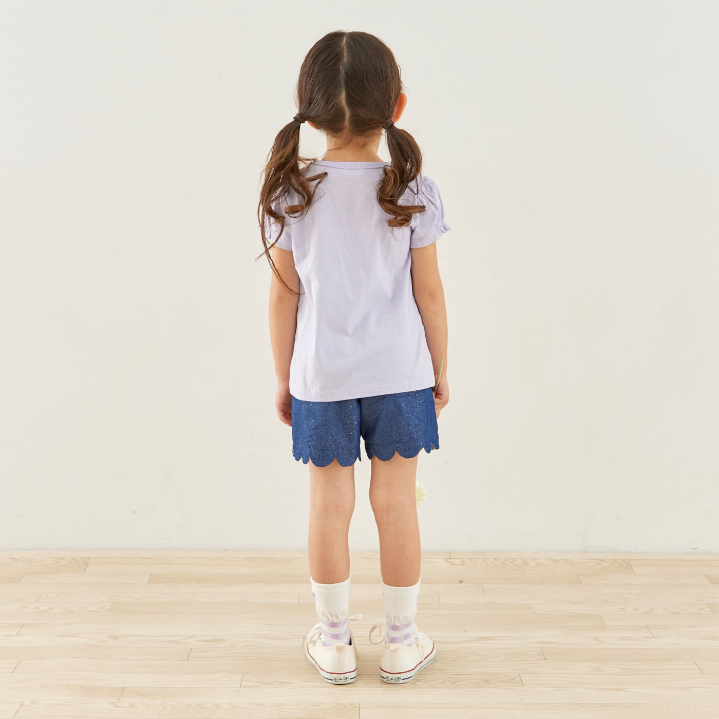 ケーピー KP mimiちゃん アップリケ Tシャツ （生成） 生成