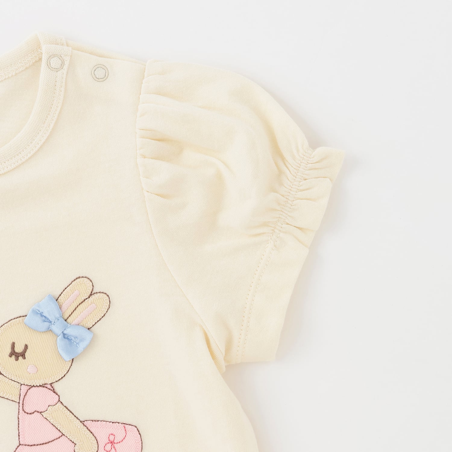 ケーピー KP mimiちゃん アップリケ Tシャツ （生成） 生成