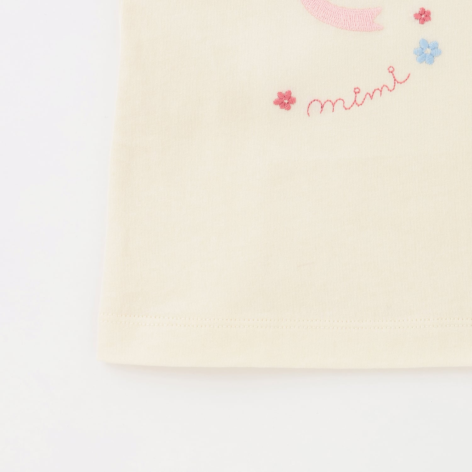 ケーピー KP mimiちゃん アップリケ Tシャツ （生成） 生成
