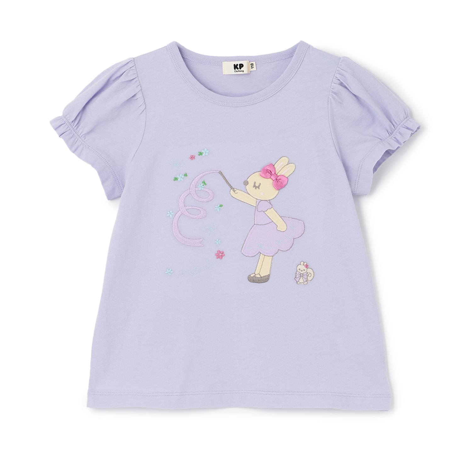 ケーピー KP mimiちゃん アップリケ Tシャツ （生成） 生成