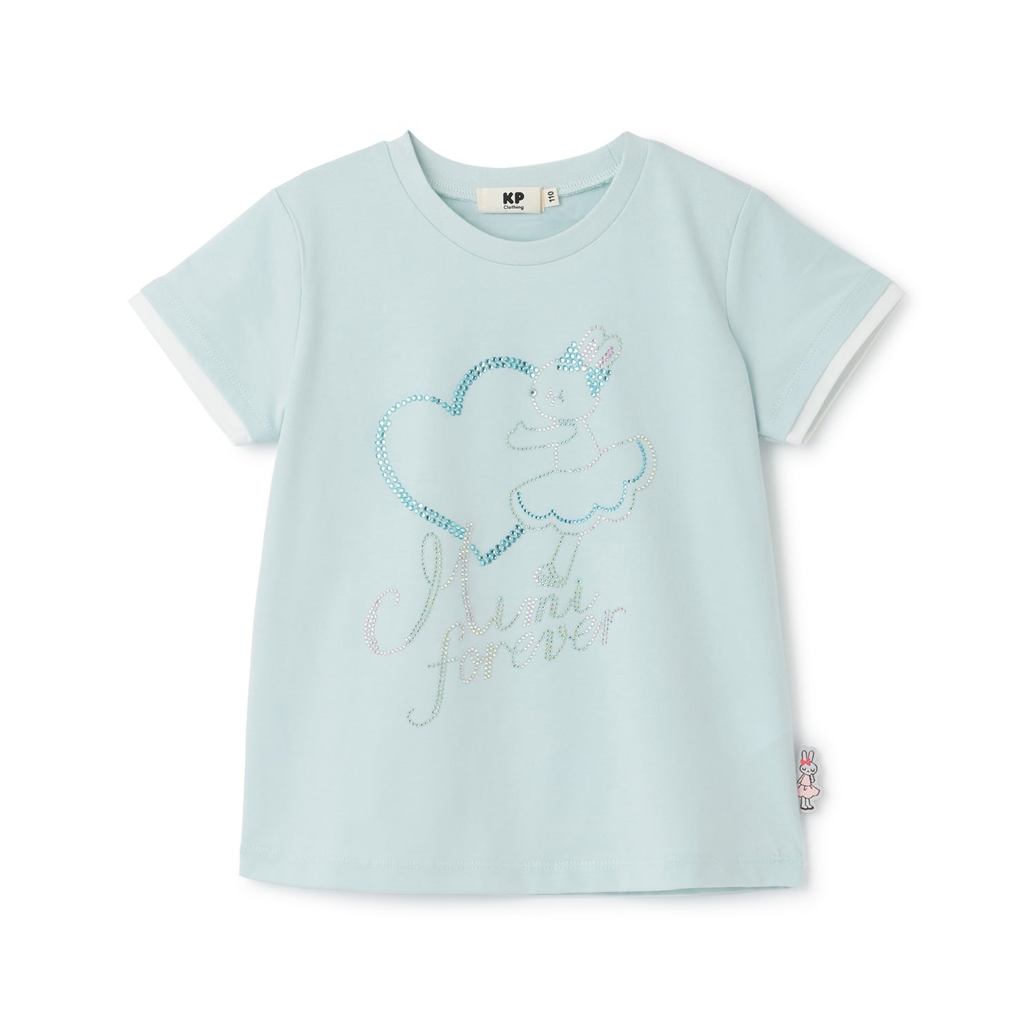 ケーピー KP mimi フォーエバー Tシャツ （サックス） サックス
