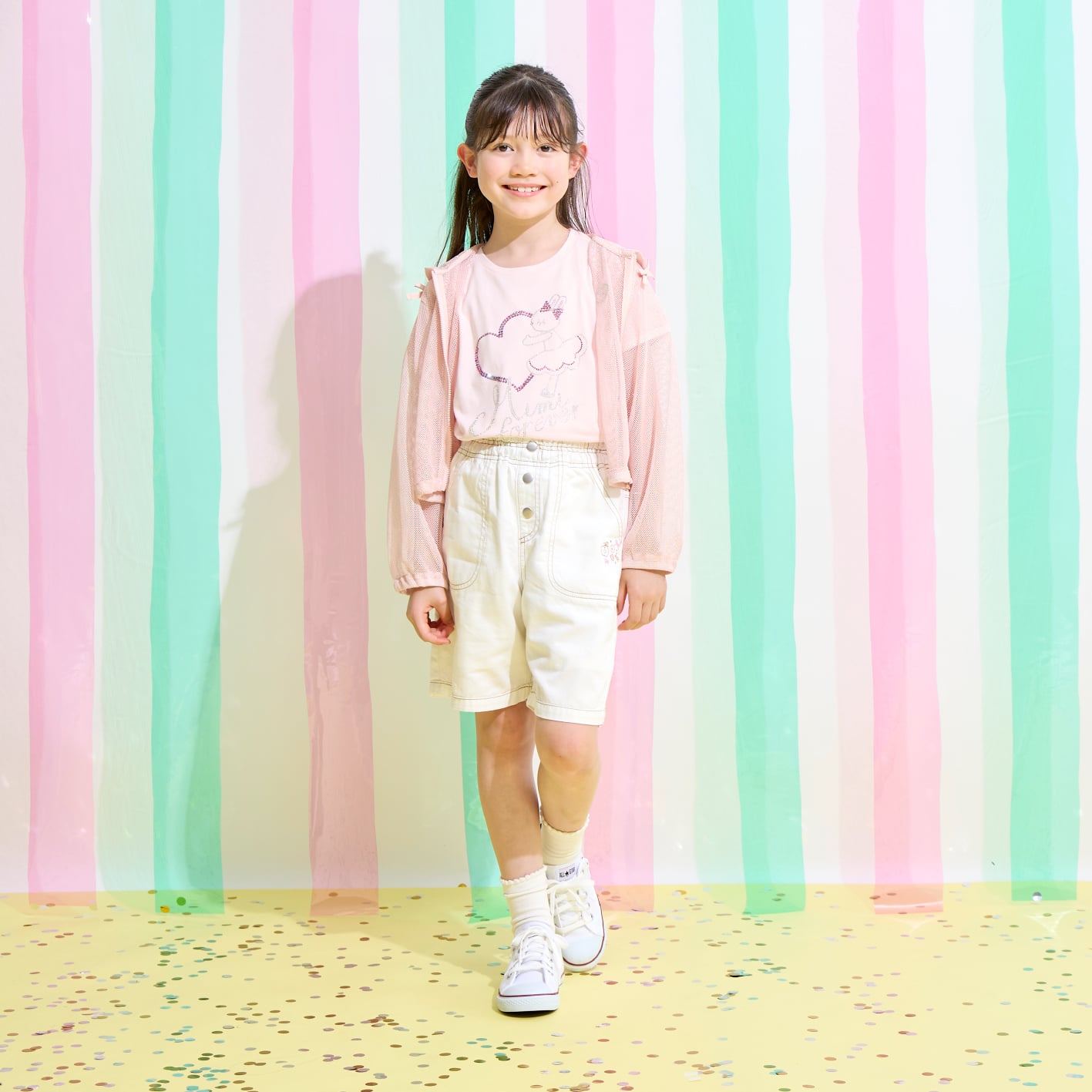 ケーピー KP mimi フォーエバー Tシャツ （サックス） サックス
