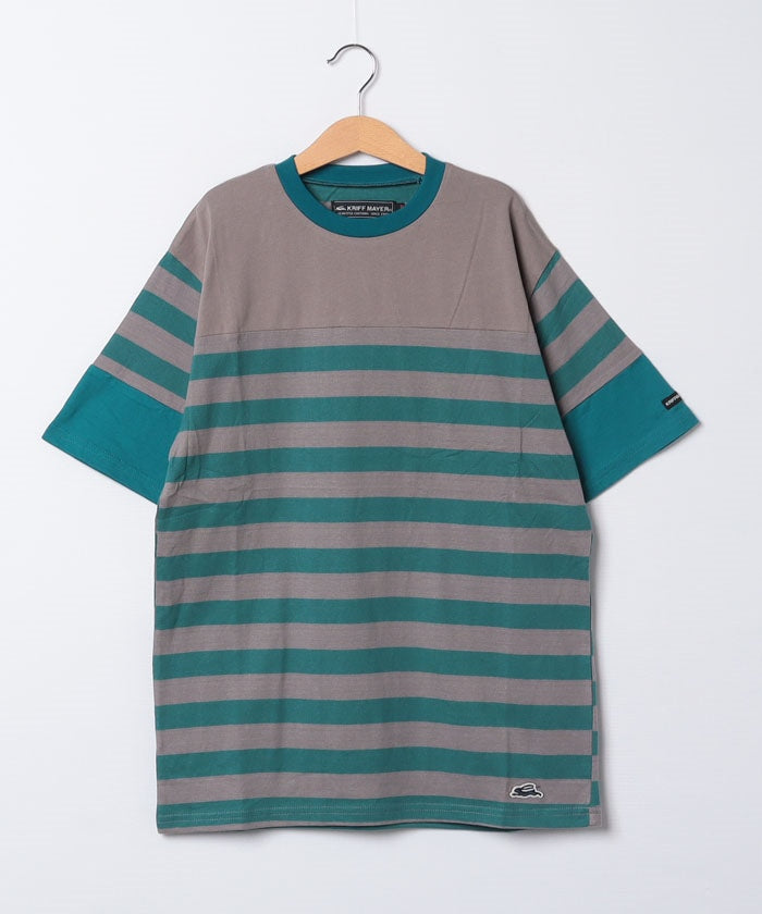 クリフ メイヤー KRIFF MAYER パネルボーダーT（130～170cm） （D/GRAY） D/GRAY