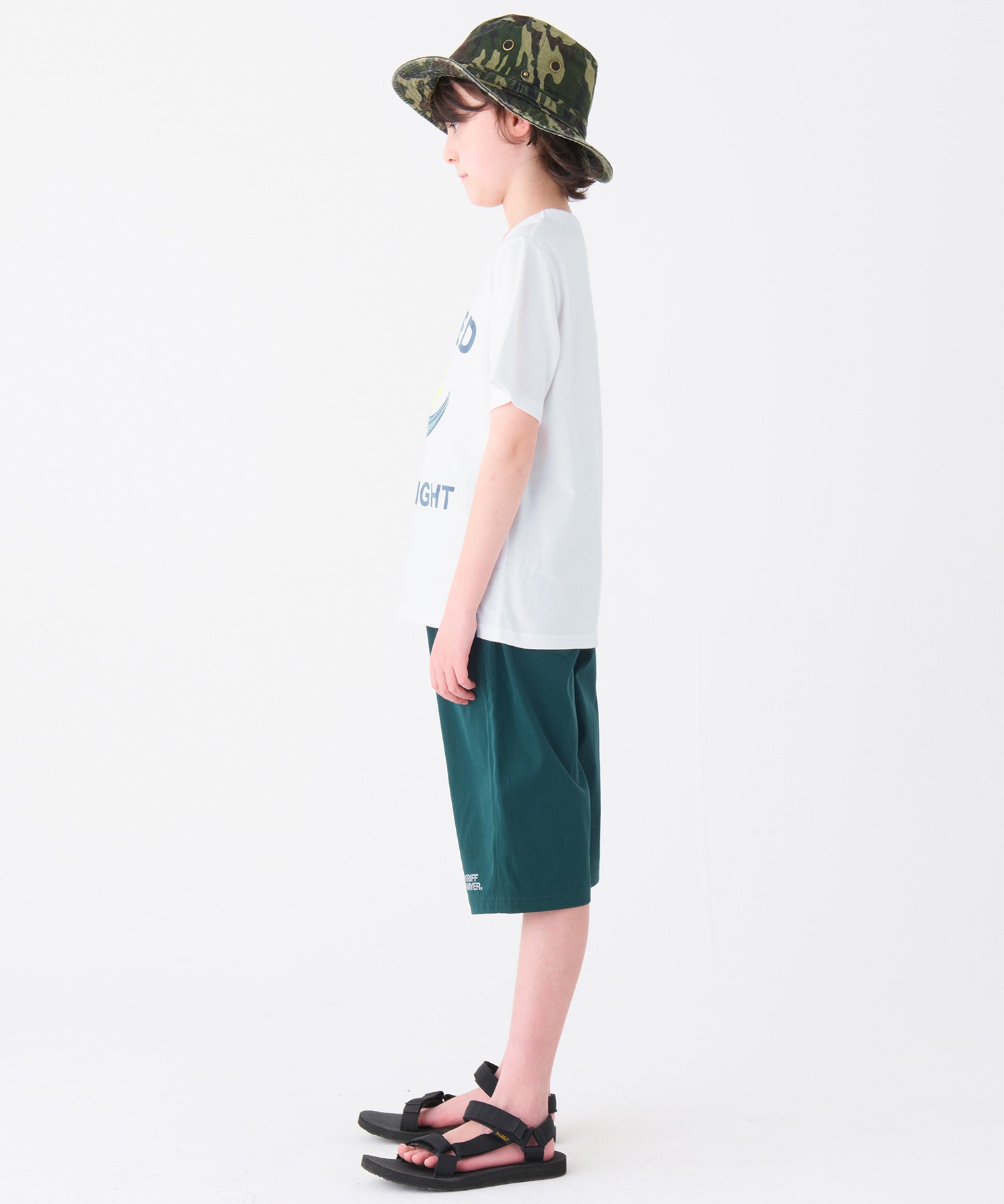 クリフ メイヤー KRIFF MAYER 蓄光楽LUCK TEE（恐竜）（130～170cm） （LAVENDER） LAVENDER