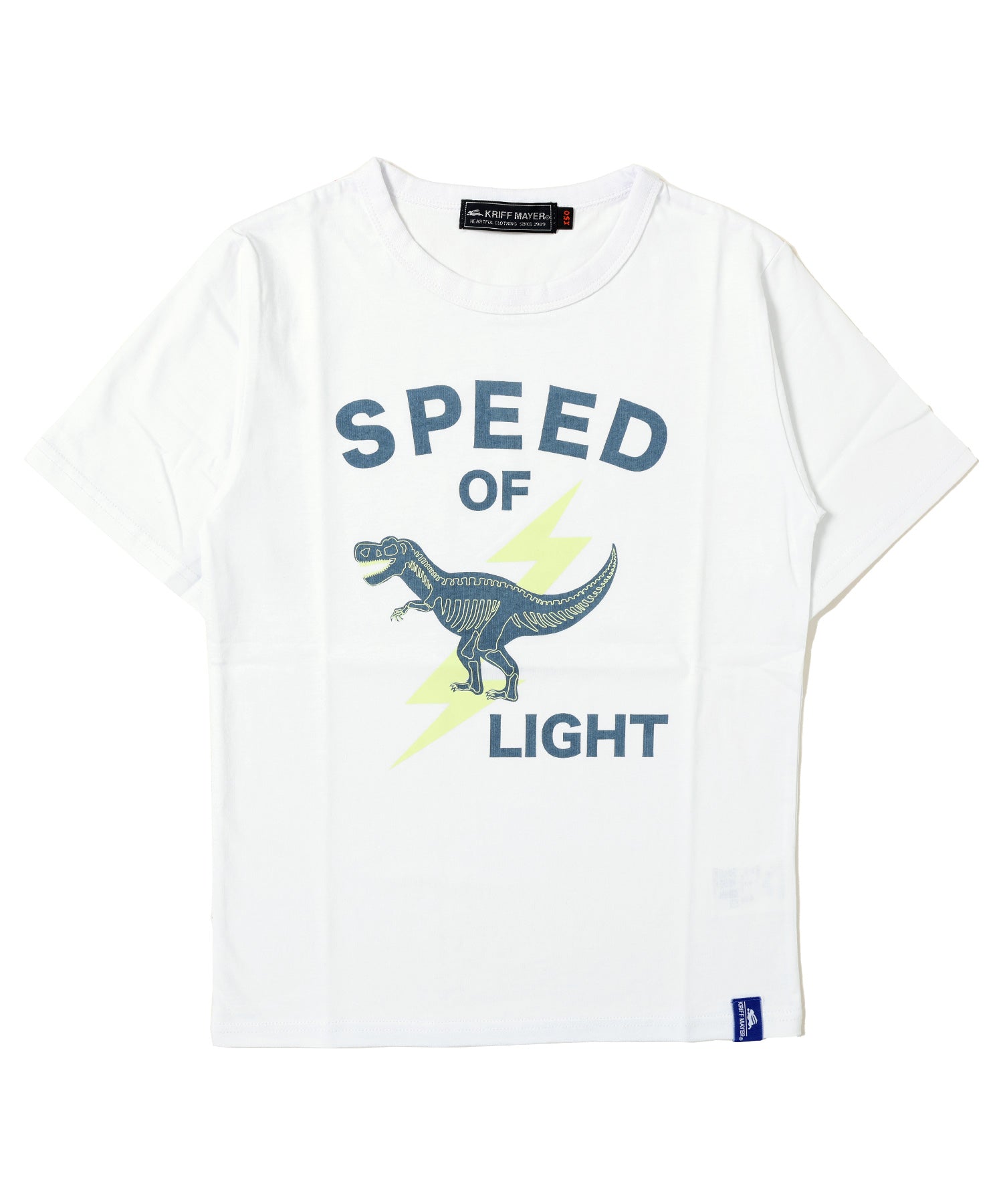 クリフ メイヤー KRIFF MAYER 蓄光楽LUCK TEE（恐竜）（130～170cm） （LAVENDER） LAVENDER