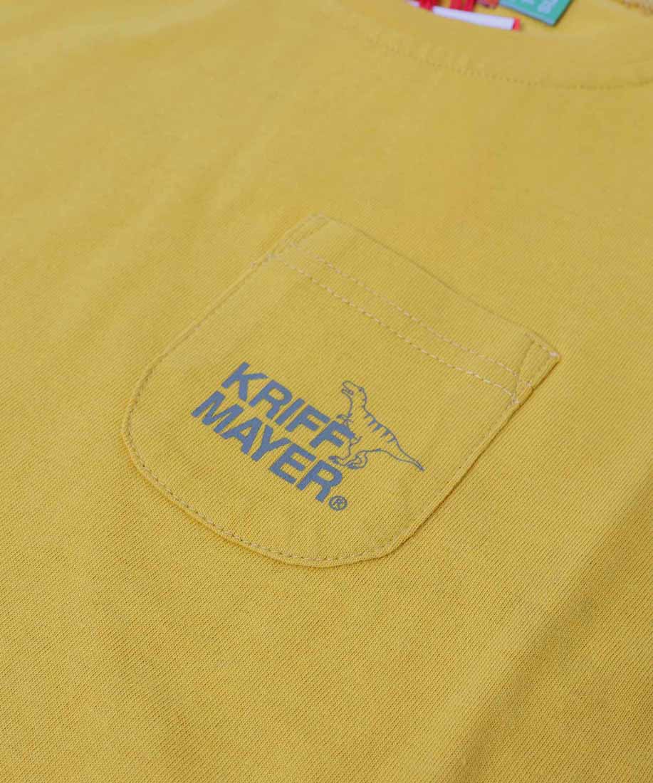 クリフ メイヤー KRIFF MAYER 白亜JAPANーTシャツ （YELLOW） YELLOW