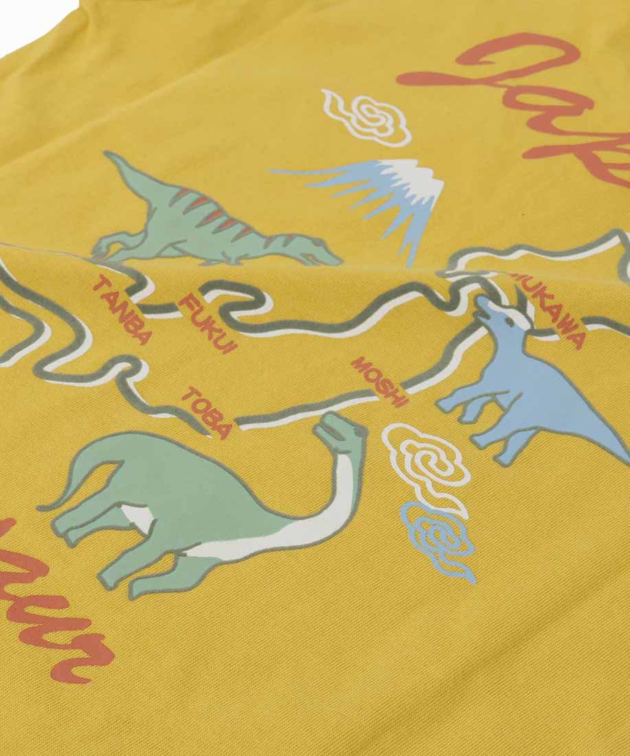 クリフ メイヤー KRIFF MAYER 白亜JAPANーTシャツ （YELLOW） YELLOW