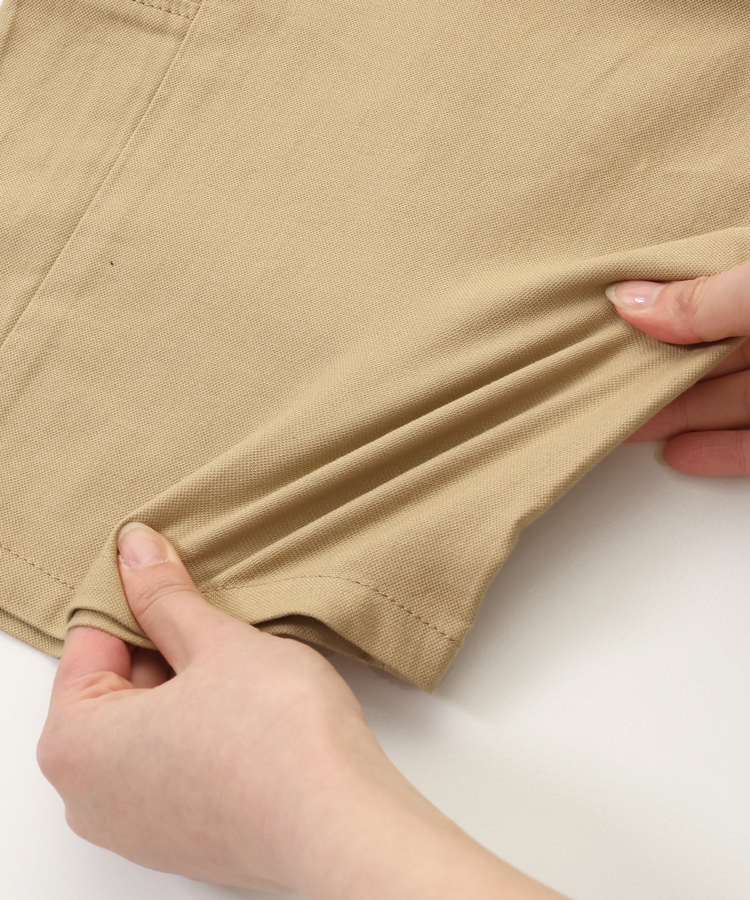 クリフ メイヤー KRIFF MAYER 涼綿 ドビーメッシュ ハーフ パンツ （BEIGE） BEIGE