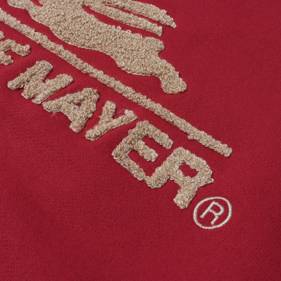 クリフ メイヤー KRIFF MAYER サガラ刺繍裏起毛クルー(ロゴ) （MULTI-COL） MULTI-COL