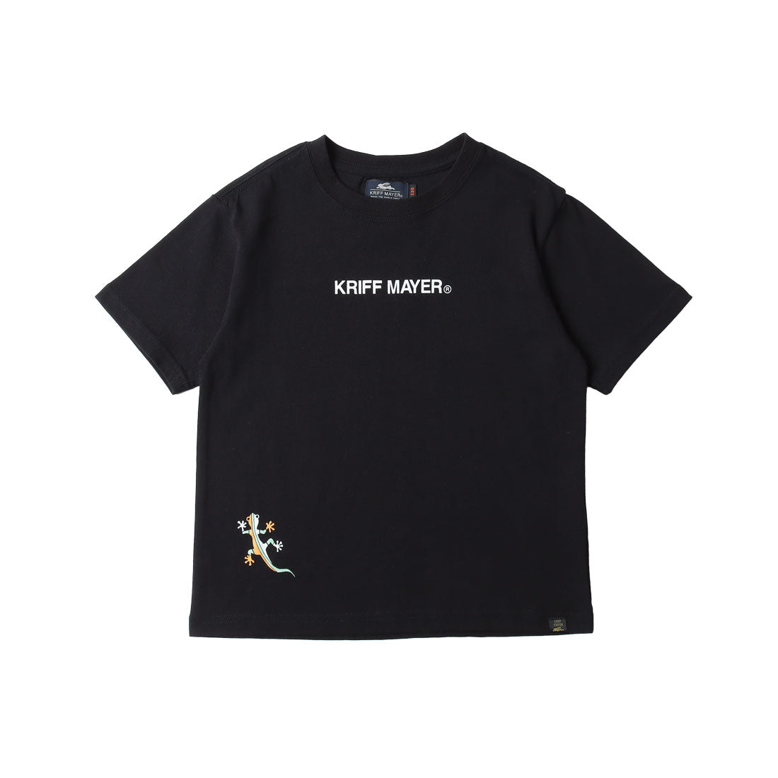 クリフ メイヤー KRIFF MAYER クリーネスプリントT(ゲッコー) （BLACK） BLACK
