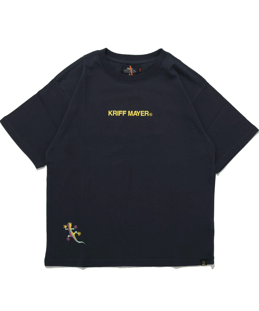 クリフ メイヤー KRIFF MAYER クリーネスプリントT(ゲッコー) （NAVY） NAVY