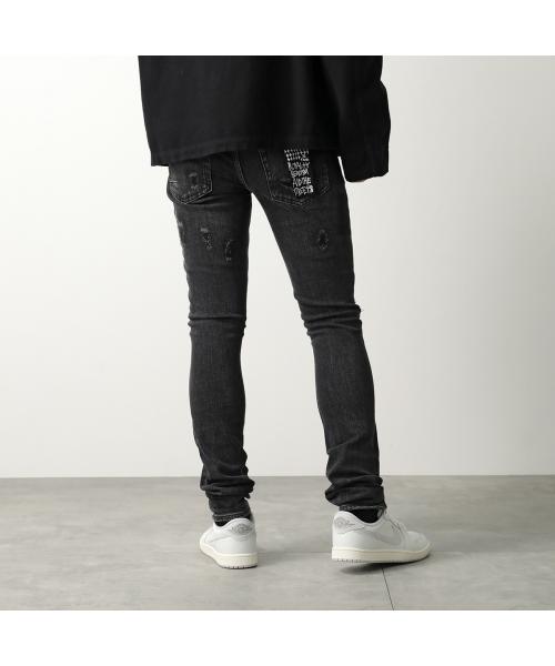 KSUBI ジーンズ MFA25DJ032  スキニー スリム ストレッチ （001/BLACK-ブラック） 001/BLACK-ブラック