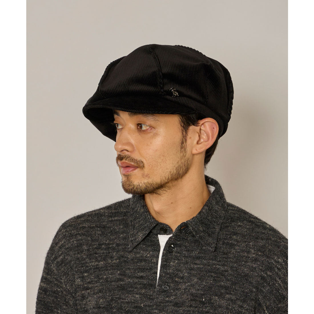 アース arth arth  Corduroy Tuck Cas / アース （BLACK (01)） BLACK (01)