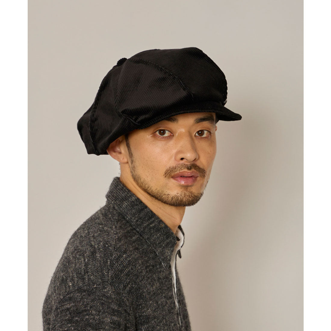 アース arth arth  Corduroy Tuck Cas / アース （BLACK (01)） BLACK (01)