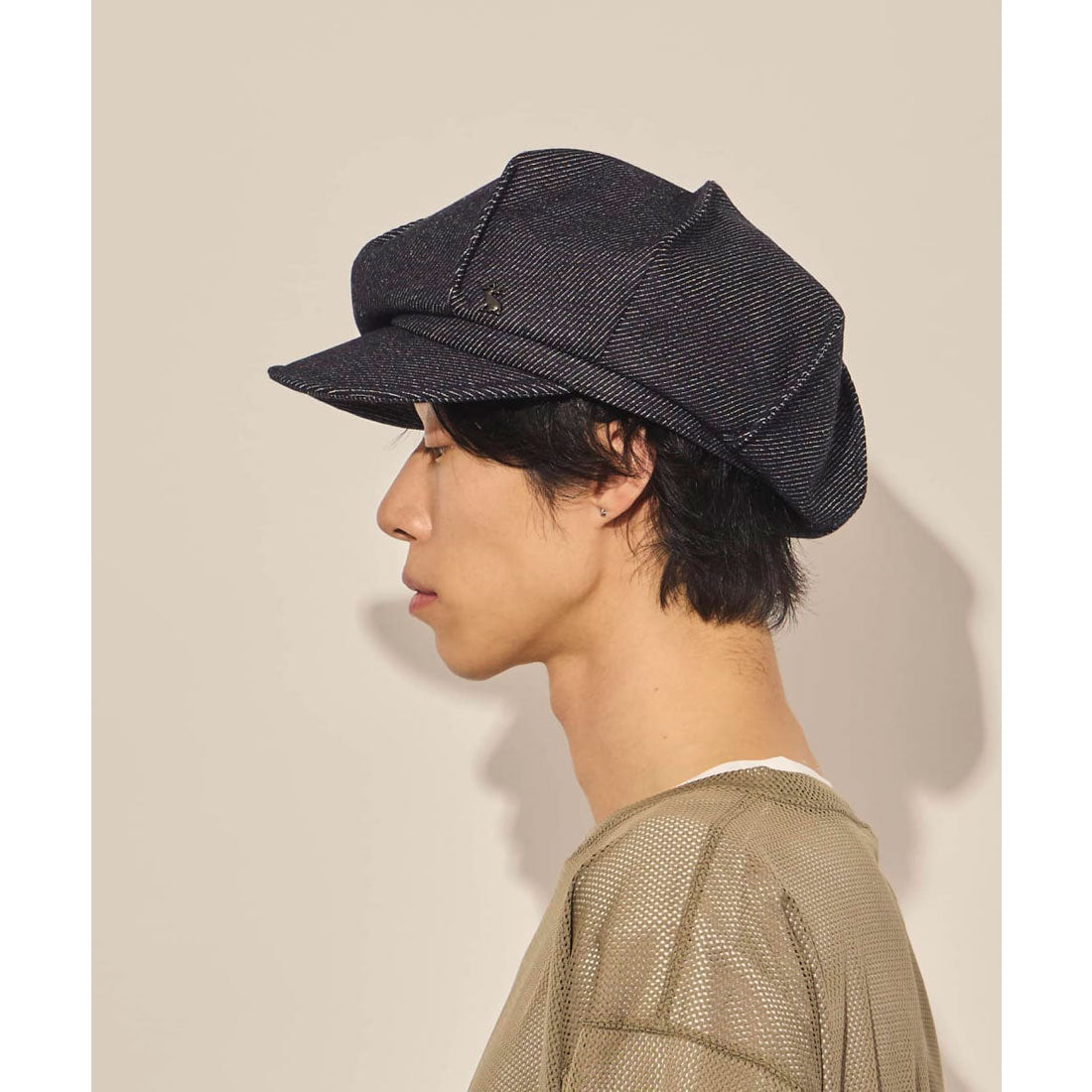 アース arth arth  Loose Denim Tuck Cas / アース （NAVY (71)） NAVY (71)