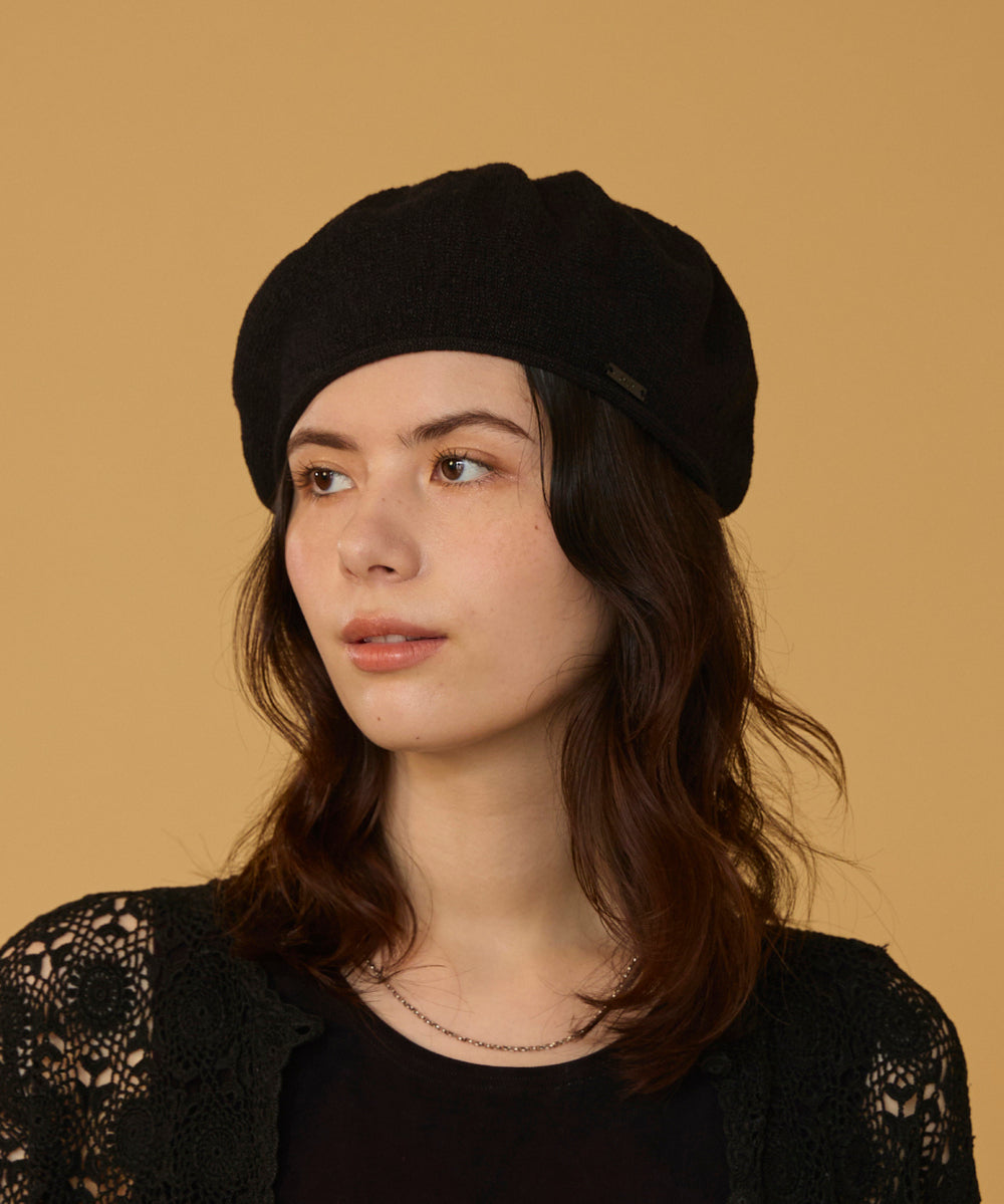アース arth arth  Washi/OGC Knit Beret / アース （BLACK (01)） BLACK (01)
