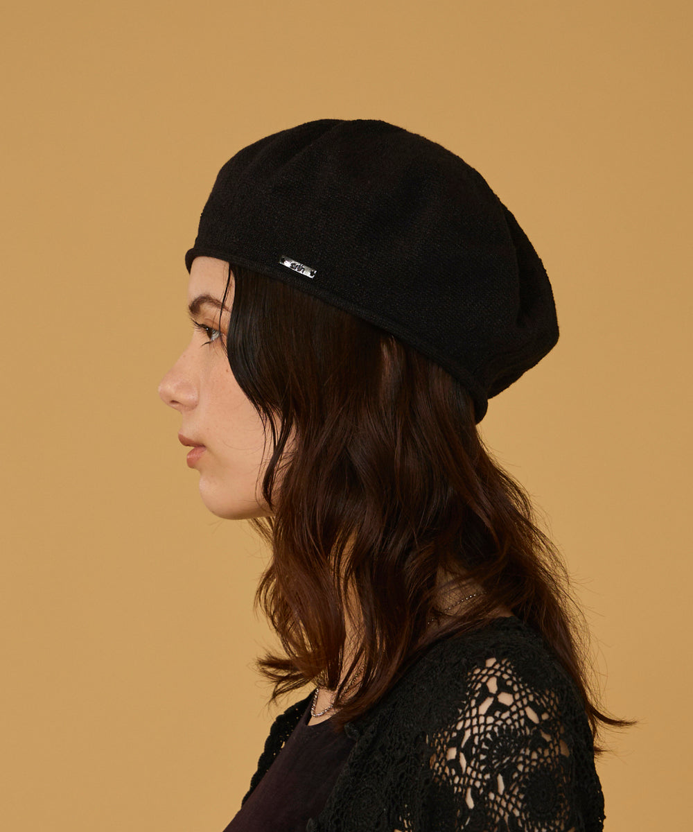 アース arth arth  Washi/OGC Knit Beret / アース （BLACK (01)） BLACK (01)