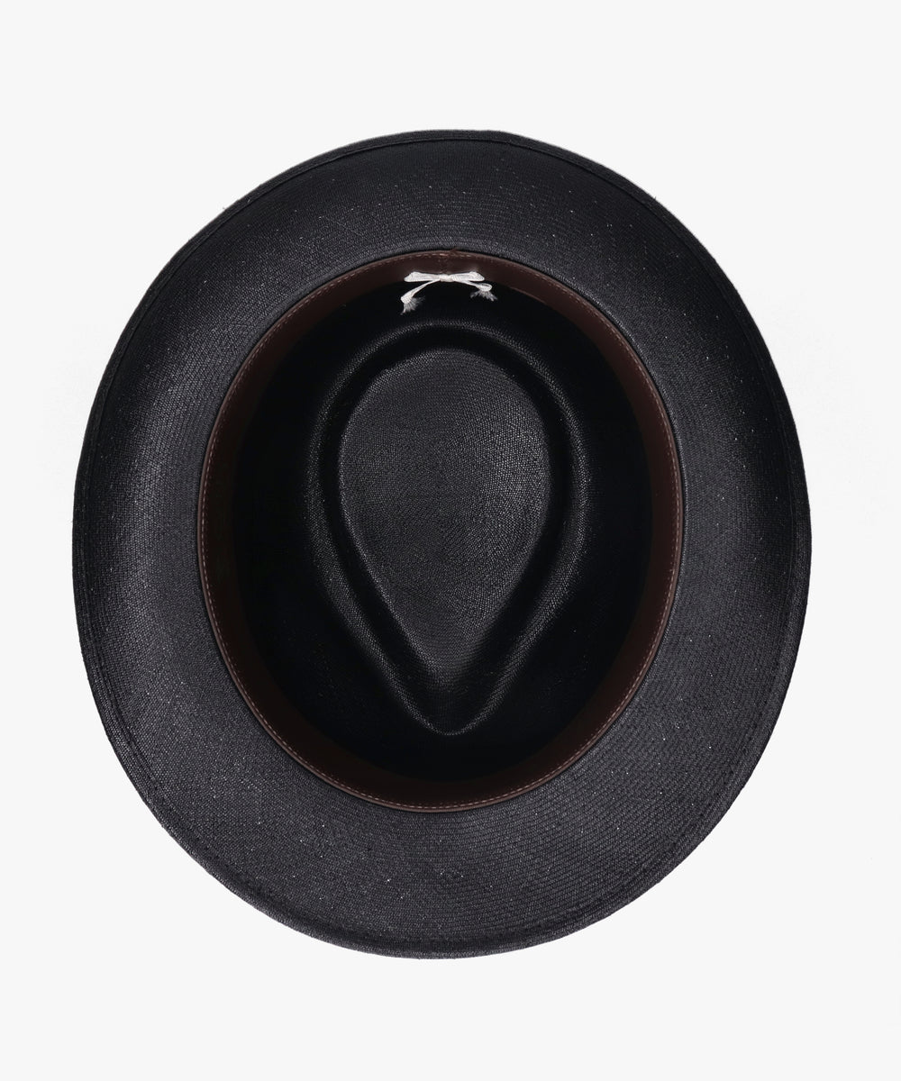 アース arth arth  Buntal Fedora / アース （BLACK (01)） BLACK (01)