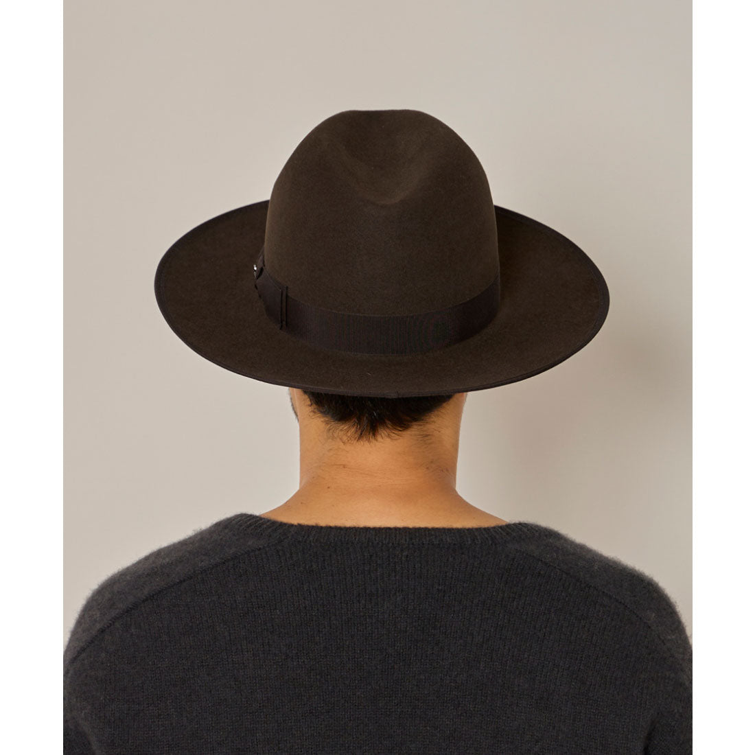 アース arth arth  Ante Long Brim Fedora / アース （BROWN (91)） BROWN (91)