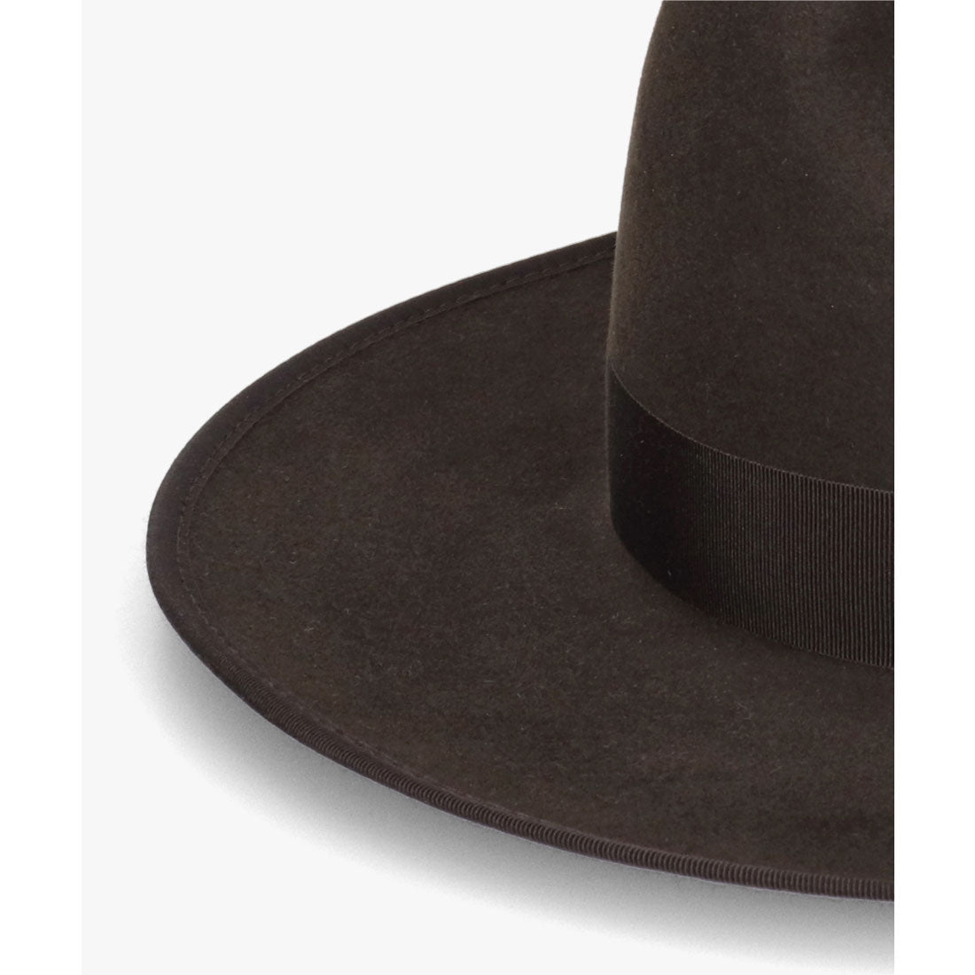 アース arth arth  Ante Long Brim Fedora / アース （BROWN (91)） BROWN (91)