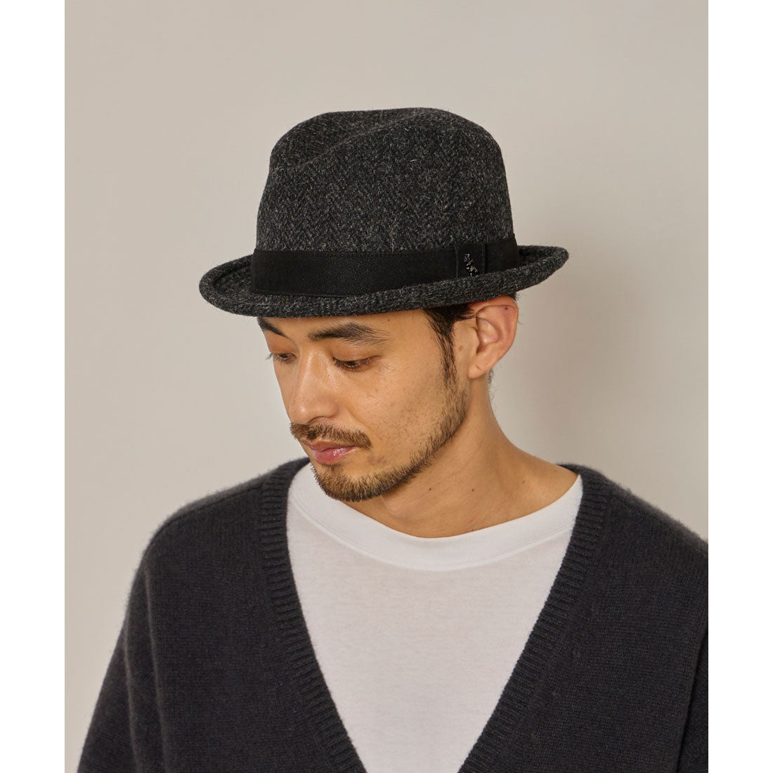 アース arth arth  Harris Tweed Tiro / アース （DK GRAY (02)） DK GRAY (02)