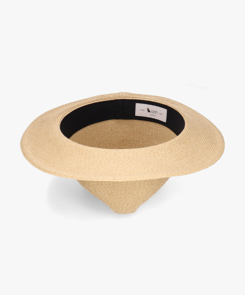 アース arth arth PaperBD Washable Fedora （BEIGE (93)） BEIGE (93)