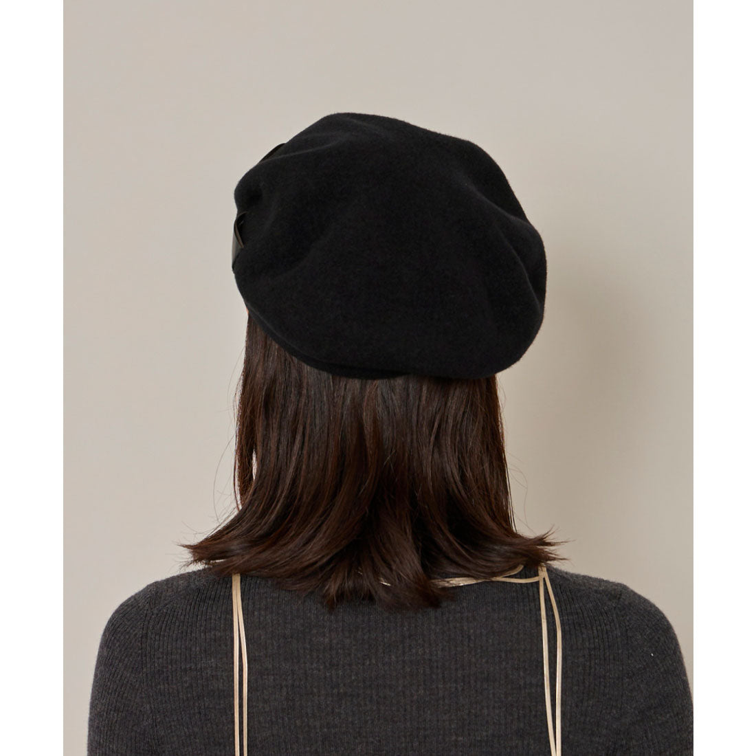 アース arth arth  Put in Ribbon Beret / アース （BLACK (01)） BLACK (01)